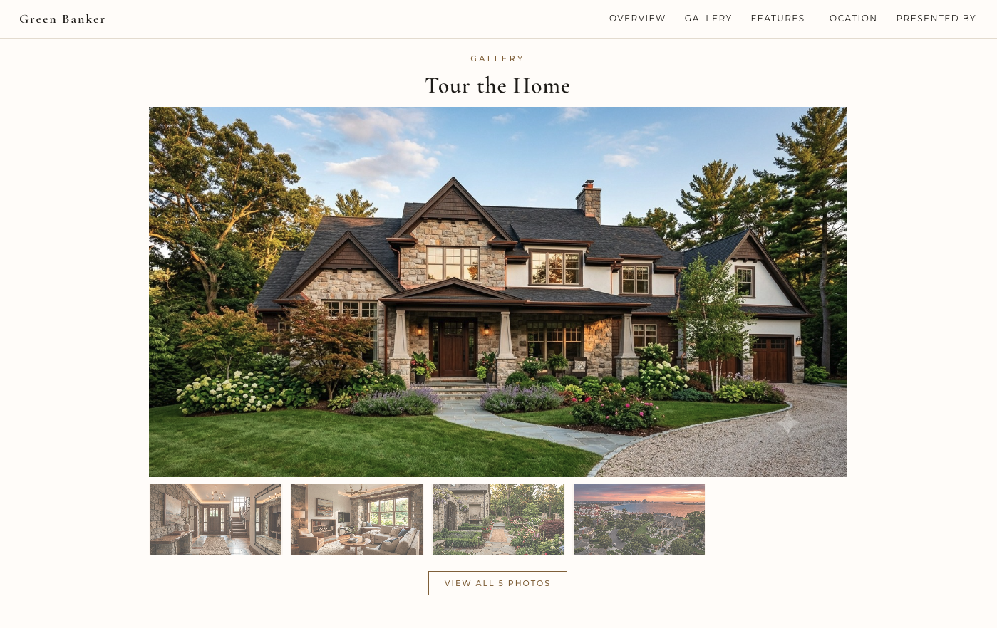 Property website detail